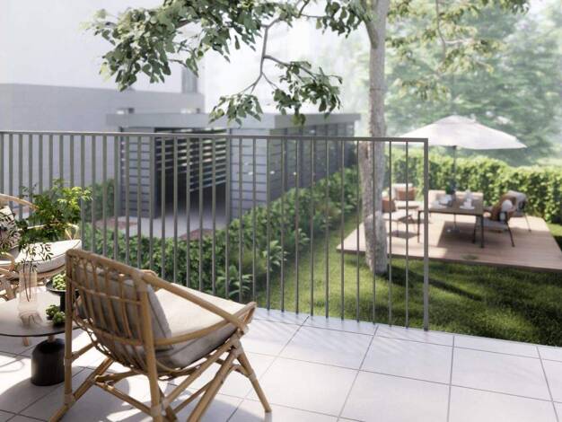 Wohnung zum Kauf - Neubau provisionsfrei 300.000 € 2 Zimmer 42,3 m² EG Pankow Berlin 13187