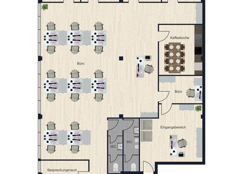 Bürofläche zur Miete 370 m² Bürofläche Neutraubling 93073