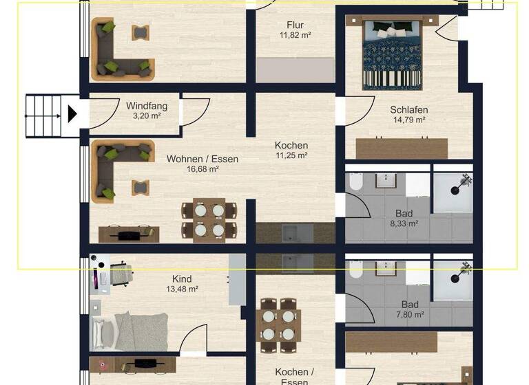 Wohnung zum Kauf 195.000 € 2,5 Zimmer 54,3 m² Kelheim 93309