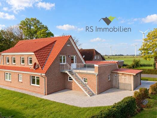Wohnung zur Miete 950 € 3 Zimmer 91 m² Roggenstede Dornum 26553
