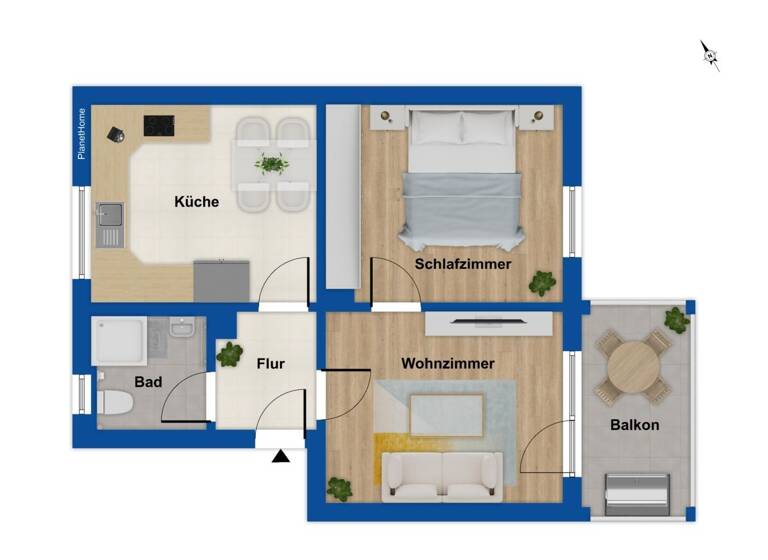 Wohnung zum Kauf 145.000 € 2 Zimmer 45,5 m² Königsbronn 89551