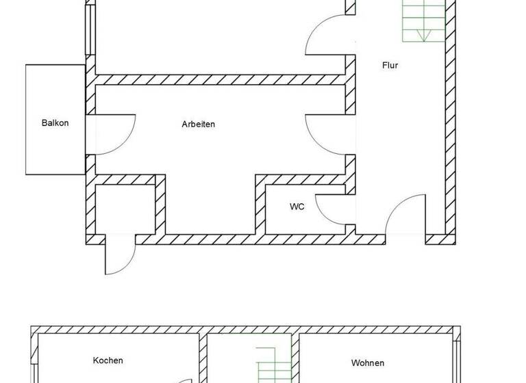 Maisonette zum Kauf 55.000 € 3 Zimmer 77,1 m² 4. Geschoss Moritzstr. 42 Westend Plauen 08523