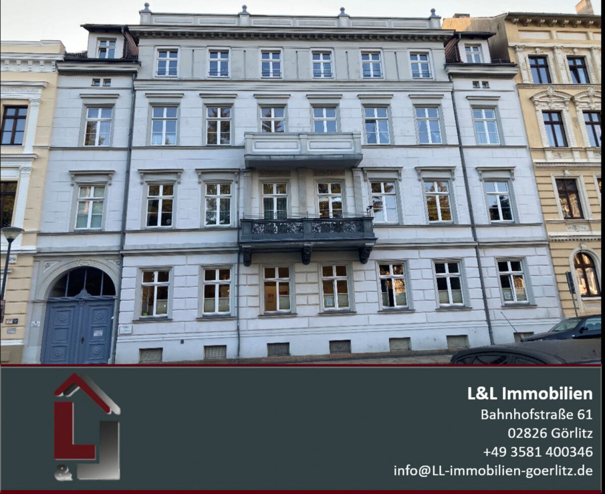 Wohnung zur Miete 720 € 3 Zimmer 90 m²<br/>Wohnfläche 1.<br/>Geschoss Konsulstraße 13 Innenstadt Görlitz 02826