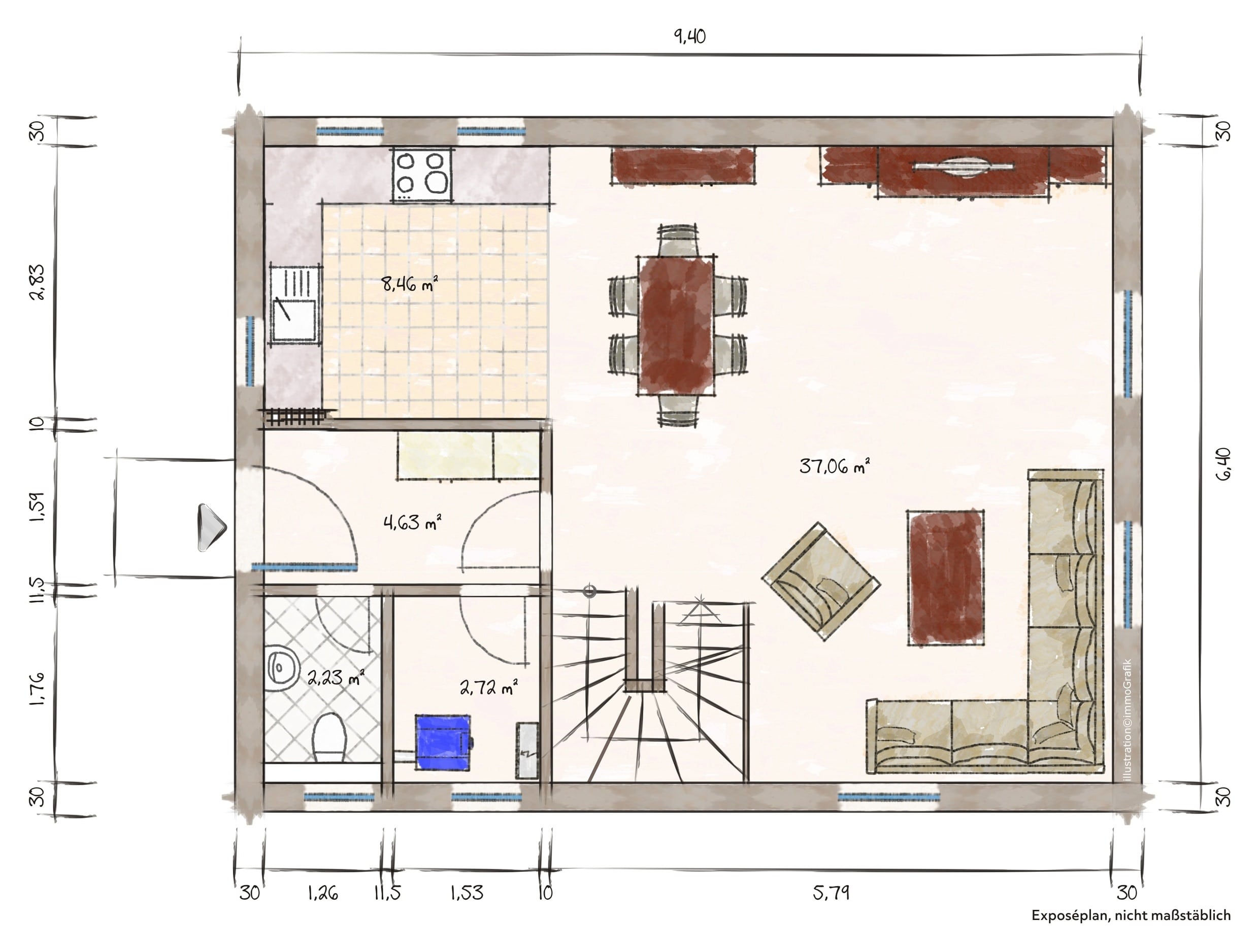 Einfamilienhaus zum Kauf 595.000 € 4 Zimmer 115 m²<br/>Wohnfläche 433 m²<br/>Grundstück Teltow Teltow 14513