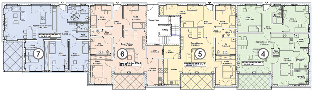 Wohnung zum Kauf 300.760 € 4 Zimmer 105,7 m²<br/>Wohnfläche Johannesweg 9 Nastätten 56355