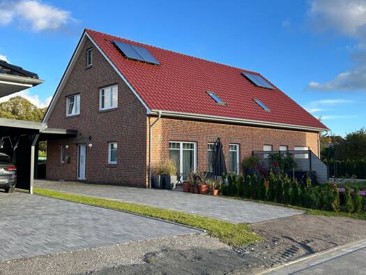 Doppelhaushälfte zur Miete 1.200 € 5 Zimmer 123 m² 420 m² Grundstück frei ab 01.01.2027 Reepsholt Friedeburg 26446