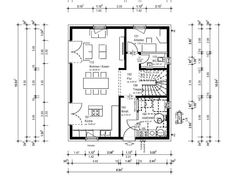 Haus zum Kauf provisionsfrei 549.999 € 4 Zimmer 140 m² 300 m² Grundstück Troisdorf 53840