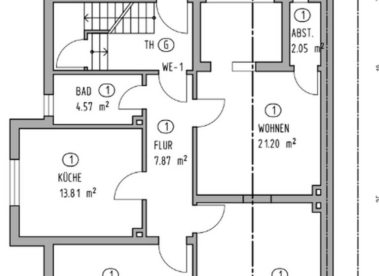Wohnung zur Miete 3,5 Zimmer 84 m² EG Adalmundstr. 11 Mengede Dortmund 44359