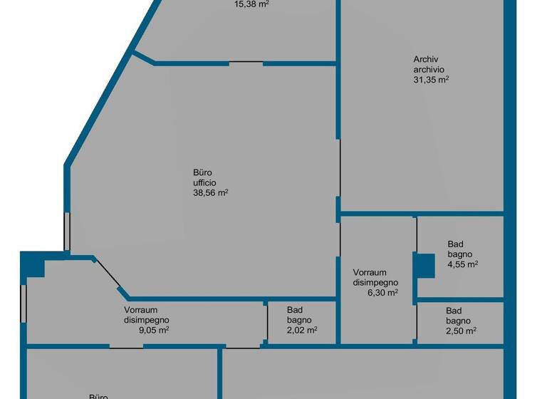 Büro zum Kauf 400.000 € 5 Zimmer 171 m² Bürofläche Meran