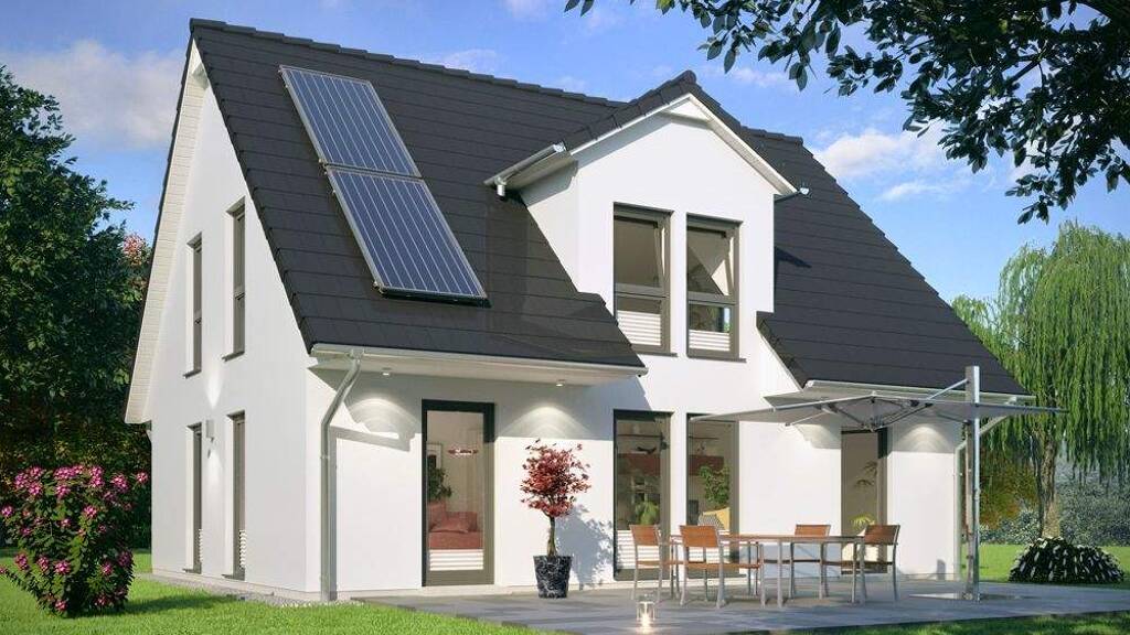 Einfamilienhaus zum Kauf 368.290 € 5 Zimmer 121,2 m² 594 m² Grundstück Thierbach Kitzscher / Thierbach 04567