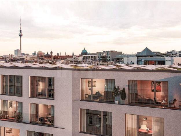 Penthouse zum Kauf - Neubau provisionsfrei 1.764.000 € 3 Zimmer 101,4 m² 6. Geschoss Torstraße 224 Mitte Berlin 10115