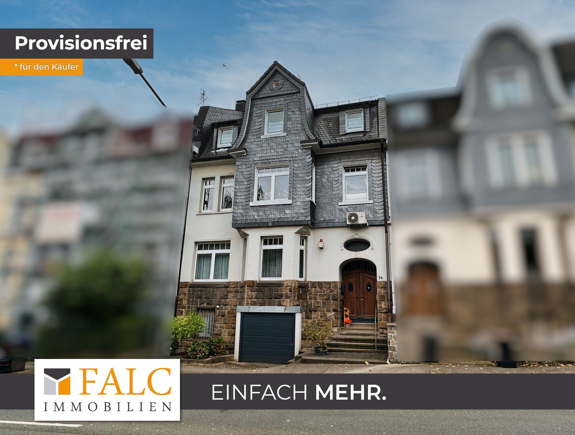 Reihenmittelhaus zum Kauf provisionsfrei 467.500 € 9 Zimmer 274,8 m²<br/>Wohnfläche 294 m²<br/>Grundstück Vohwinkel - Mitte Wuppertal 42329