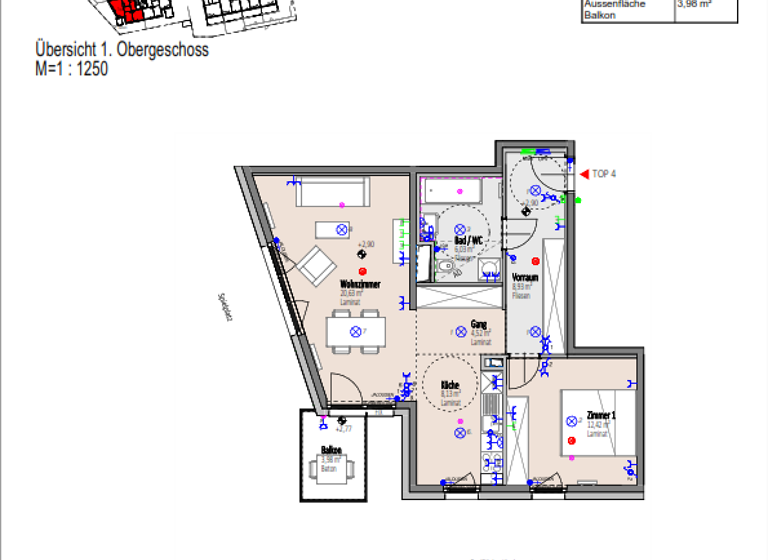 Studio zum Kauf 204.326 € 2 Zimmer 60,7 m² frei ab sofort Wiener Neustadt 2700