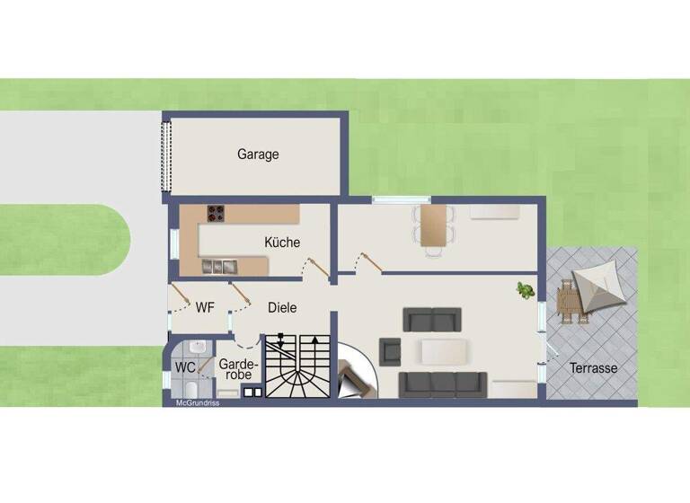 Doppelhaushälfte zum Kauf 339.000 € 5 Zimmer 122 m² 479 m² Grundstück Aschenberg Fulda 36039