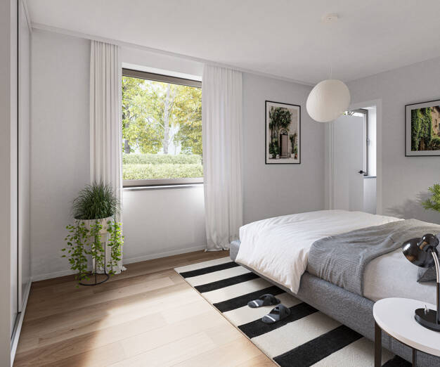 Wohnung zum Kauf - Neubau provisionsfrei 976.010 € 4 Zimmer 102,2 m² 2. Geschoss Erich-Zeitler-Str. 10 Ismaning Ismaning 85737