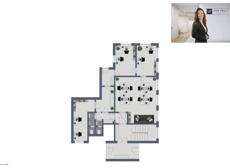 Bürofläche zum Kauf 249.000 € 10 Zimmer 291 m² Bürofläche Idar-Oberstein 55743