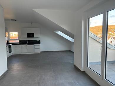Wohnung zur Miete 1.390 € 4 Zimmer 102,3 m² Dachgeschoss, 3. Geschoss Am Hungerberg 5 Unterheinriet Untergruppenbach 74199