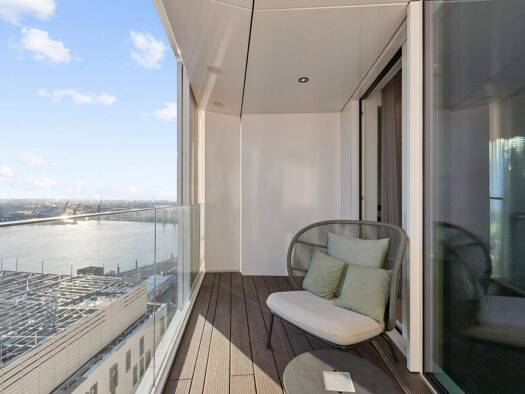 Wohnung zum Kauf 1.200.000 € 2 Zimmer 60 m² 13. Geschoss HafenCity Hamburg 20457