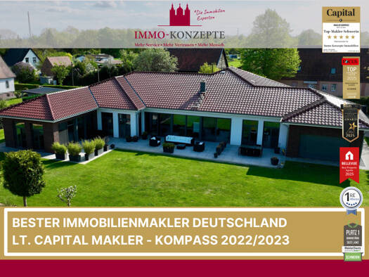 Bungalow zum Kauf 2.400.000 € 6 Zimmer 378,6 m² 5.463 m² Grundstück Krebsförden Schwerin 19061