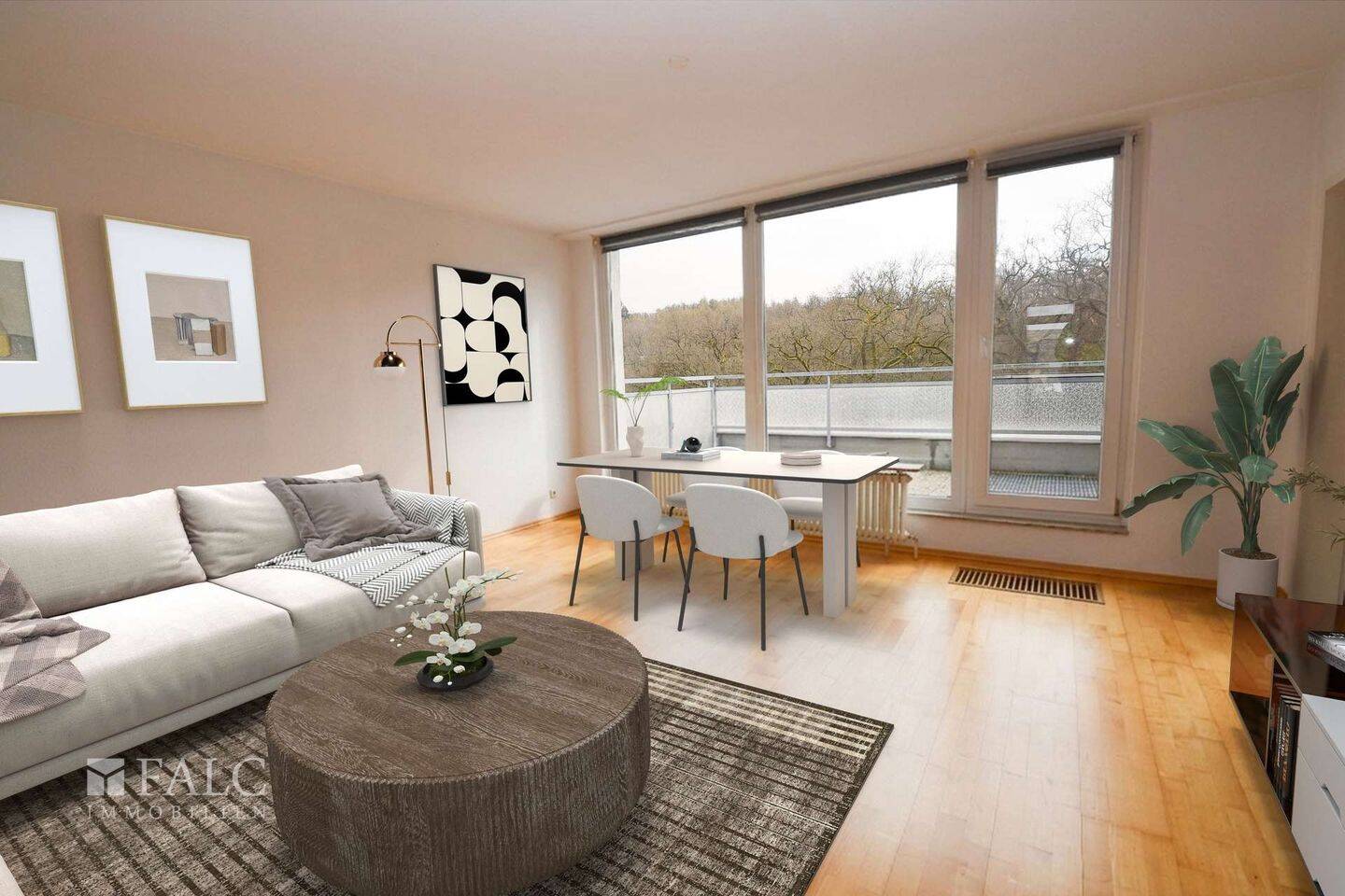 Immobilie in Eppstein - Penthouse mit Alleinlage - Panorama Blick über Wald und Taunus - Bild 1