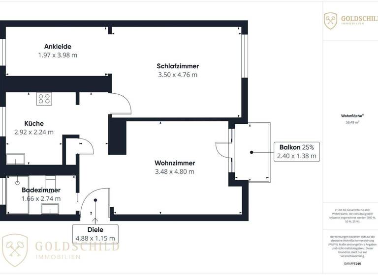 Wohnung zum Kauf 199.000 € 3 Zimmer 58 m² Reichenbach an der Fils 73262