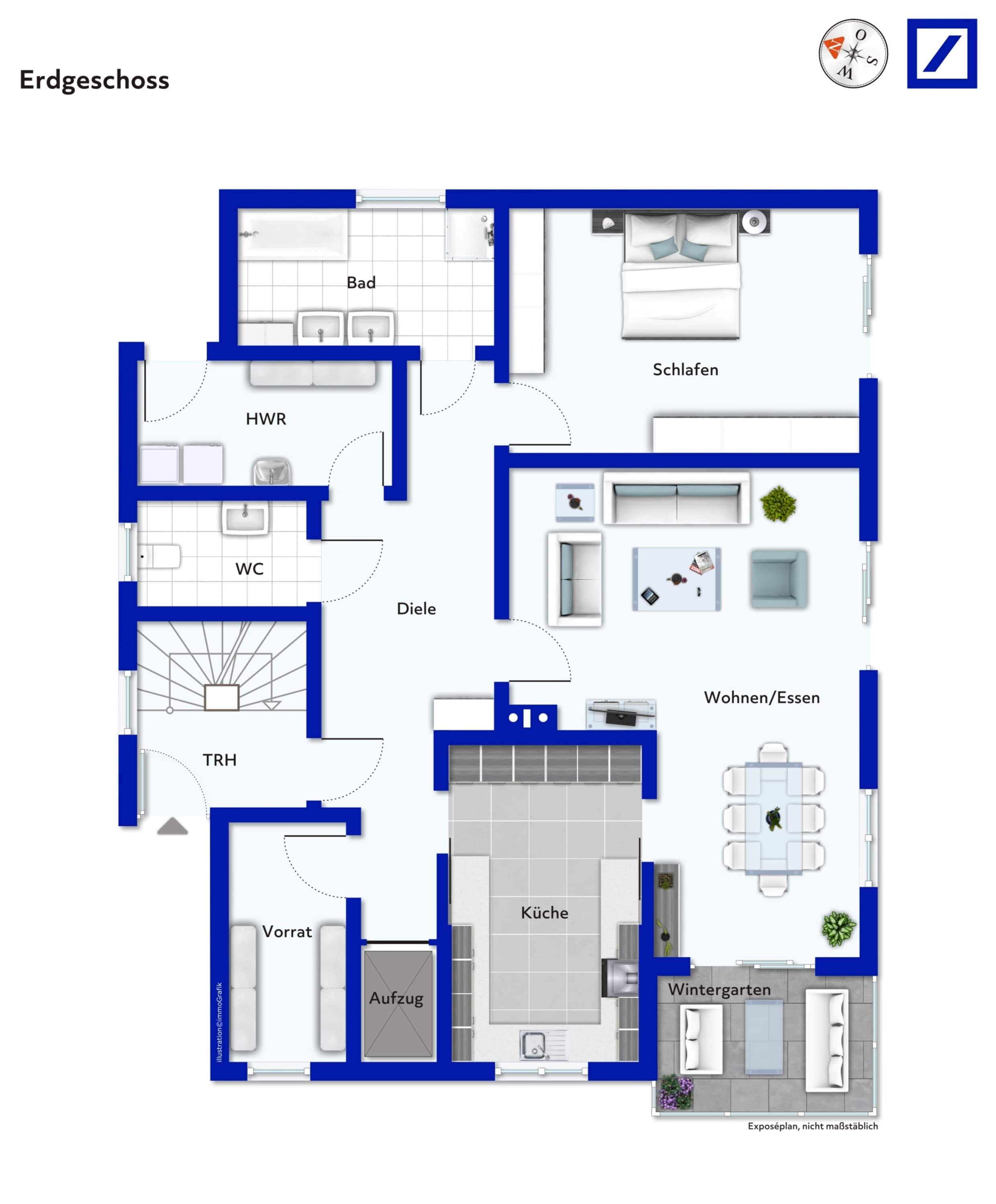 Mehrfamilienhaus zum Kauf 629.000 € 7 Zimmer 269 m²<br/>Wohnfläche 1.000 m²<br/>Grundstück Aidenbach Aidenbach 94501