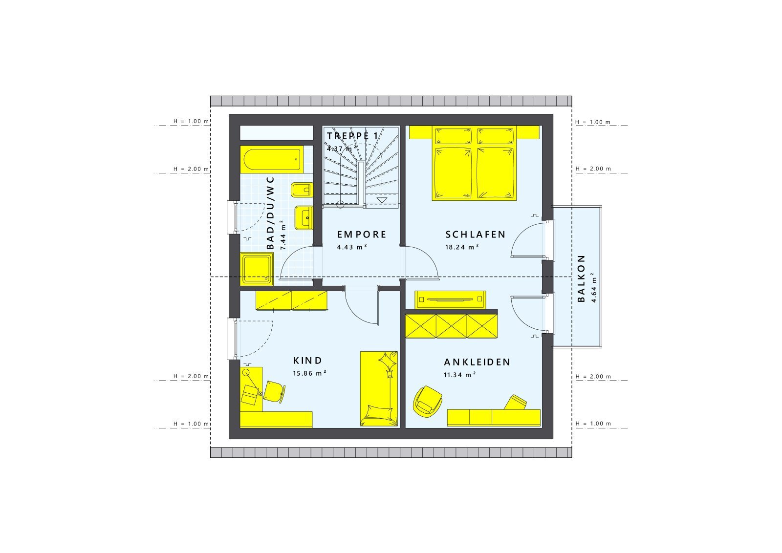 Einfamilienhaus zum Kauf provisionsfrei 618.400 € 5 Zimmer 126 m²<br/>Wohnfläche 850 m²<br/>Grundstück Villingendorf 78667