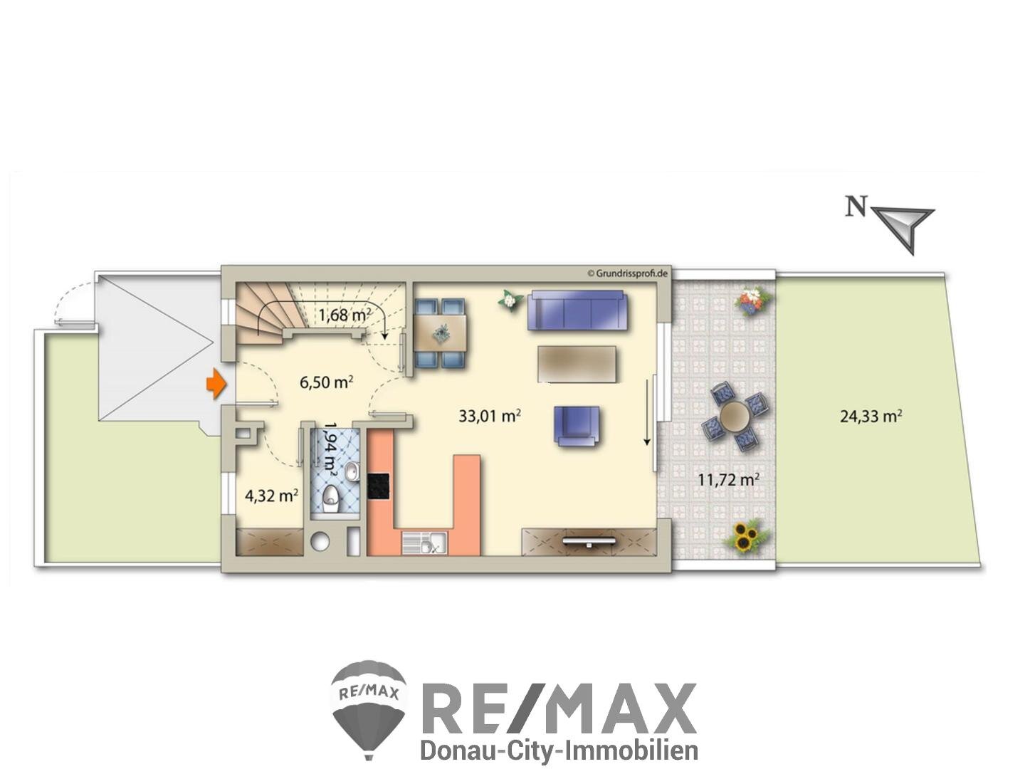 Reihenmittelhaus zum Kauf 339.000 € 4 Zimmer 93 m²<br/>Wohnfläche 116 m²<br/>Grundstück Königstetten 3433