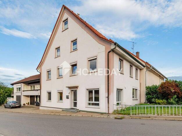 Mehrfamilienhaus zum Kauf 298.000 € 5 Zimmer 177 m² 250 m² Grundstück frei ab sofort Burgweiler Ostrach OT Burgweiler 88356