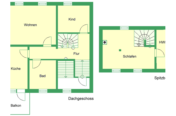 Wohnung zur Miete 600 € 3 Zimmer 91 m² 3. Geschoss Großenhainer Straße Altriesa Riesa 01589