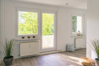 Wohnung zur Miete 214 € 1 Zimmer 35,8 m² 9. Geschoss frei ab 01.09.2025 Am Harthwald 12 Markersdorf 628 Chemnitz 09123