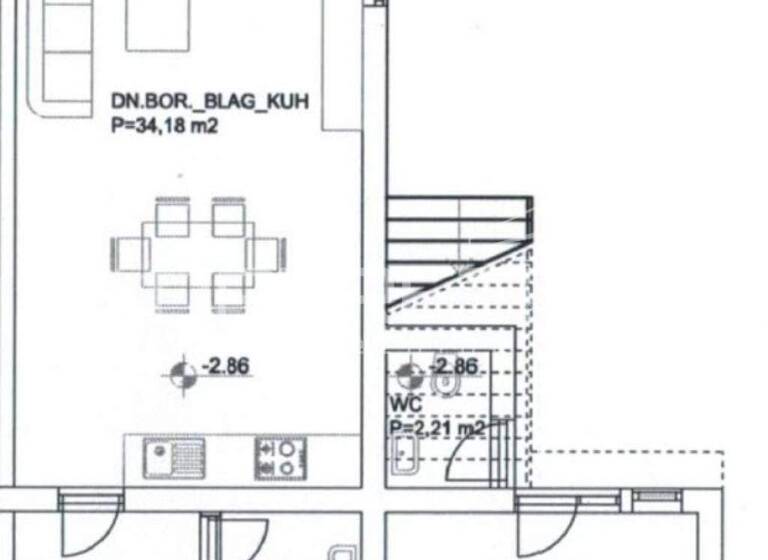 Wohnung zum Kauf 180.000 € 2 Zimmer 45 m² Vis