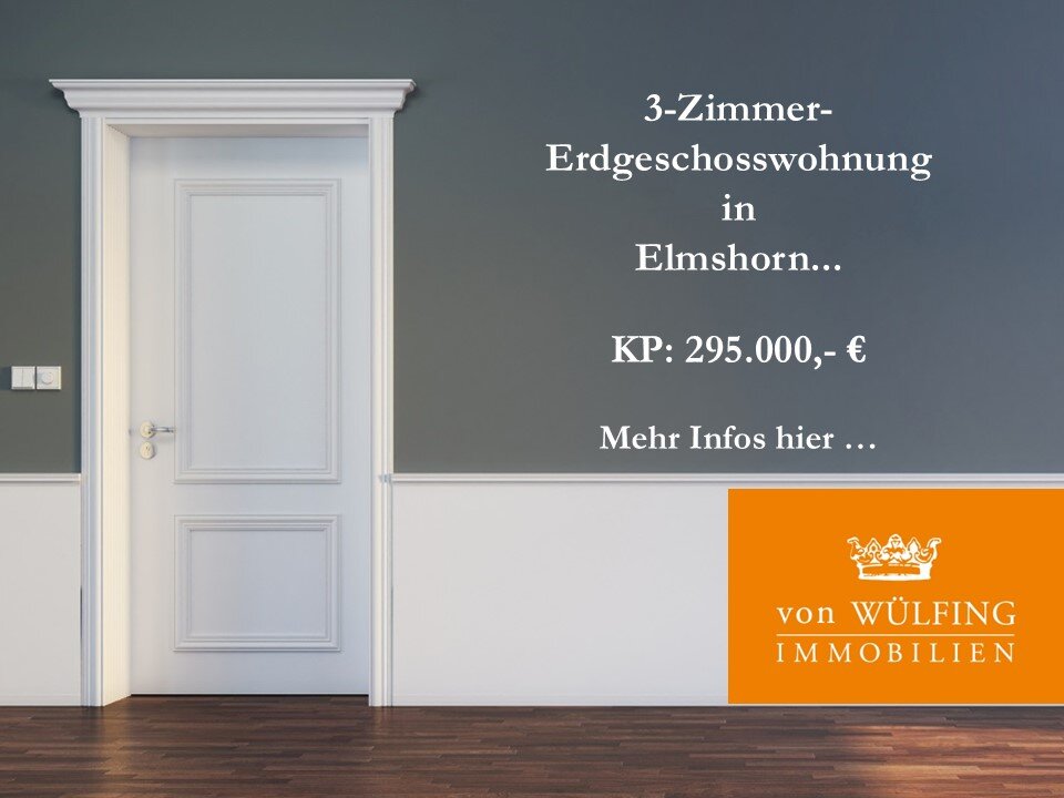 Wohnung zum Kauf 295.000 € 3 Zimmer 80 m²<br/>Wohnfläche Wahlbezirk 09 Elmshorn 25336