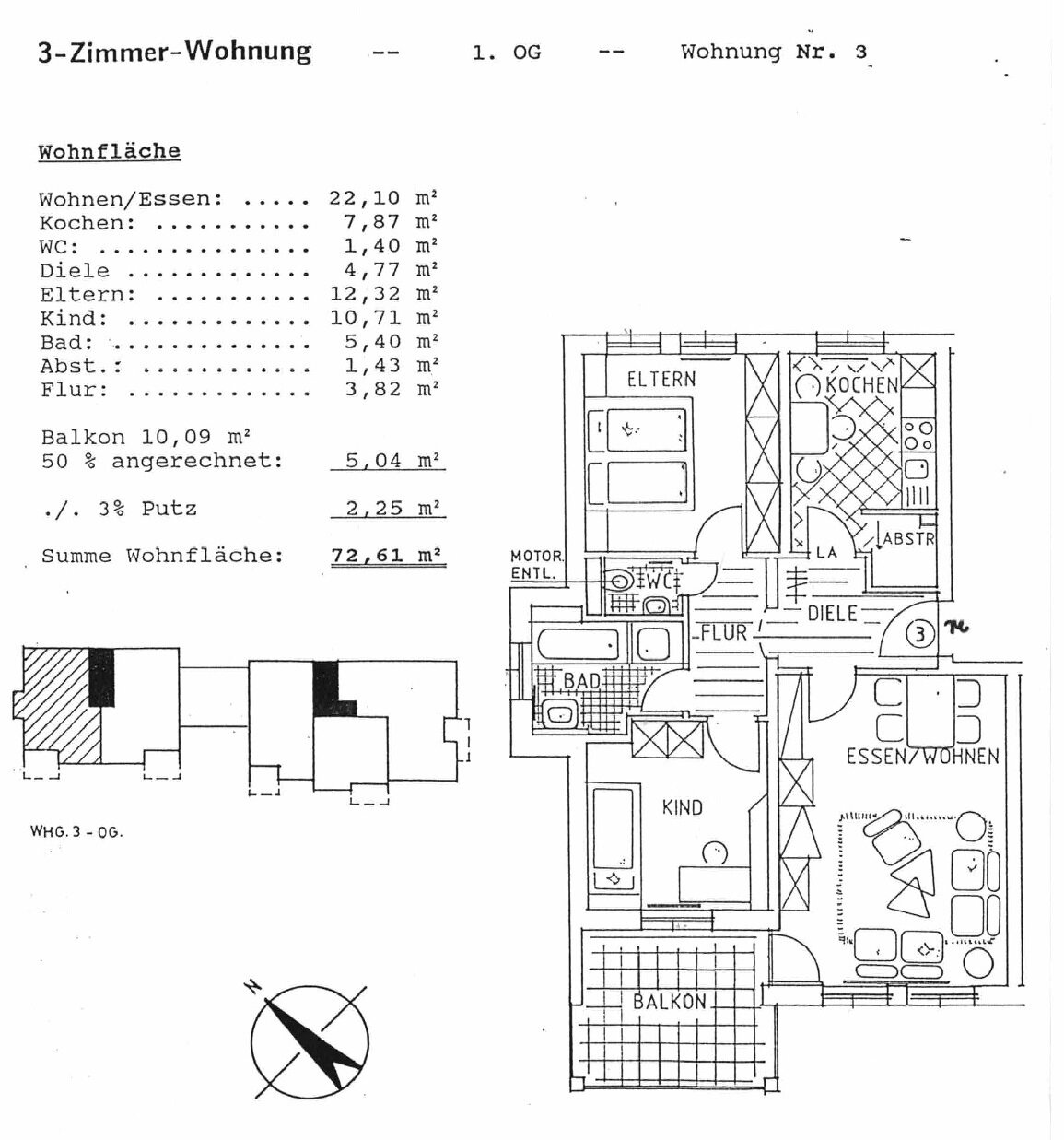 Wohnung zur Miete 440 € 3 Zimmer 73 m²<br/>Wohnfläche 1.<br/>Geschoss 01.01.2025<br/>Verfügbarkeit Louis-Lejeune-Str. 83 Niederlungwitz Glauchau 08371