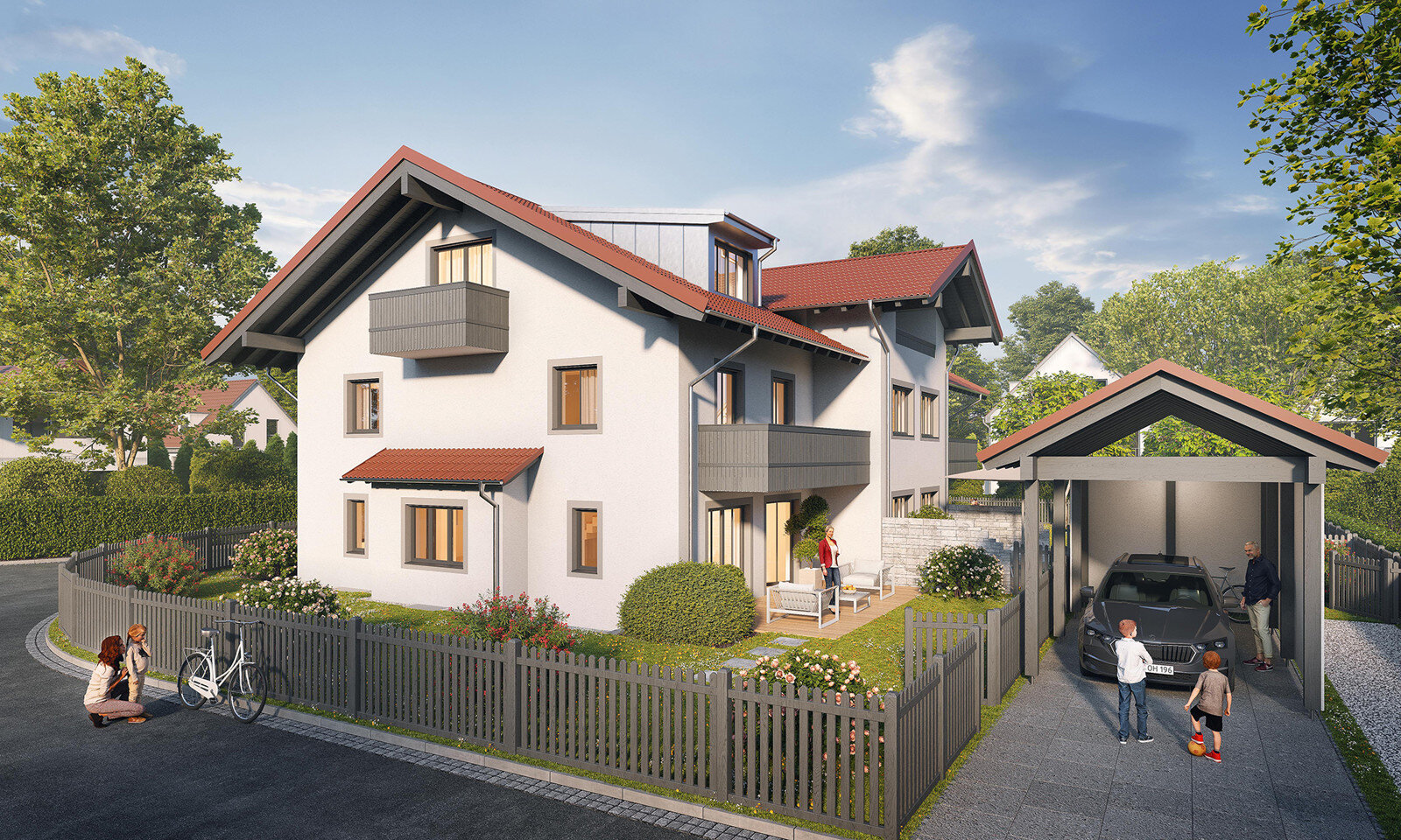 Reihenendhaus zum Kauf 1.295.000 € 5 Zimmer 173,2 m²<br/>Wohnfläche 295,2 m²<br/>Grundstück Penzberg Penzberg 82377