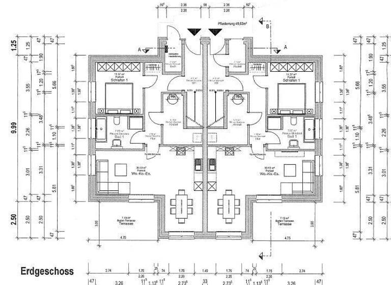 Doppelhaushälfte zur Miete 1.550 € 6 Zimmer 145 m²<br/>Wohnfläche ab sofort<br/>Verfügbarkeit Wildeshausen 27793
