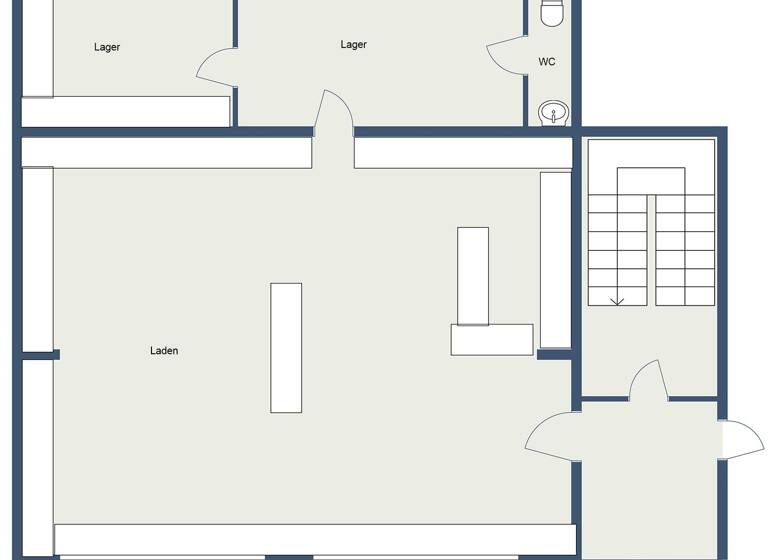 Verkaufsfläche zur Miete provisionsfrei 1.100 € 3 Zimmer 98 m² Verkaufsfläche Ründeroth Engelskirchen 51766