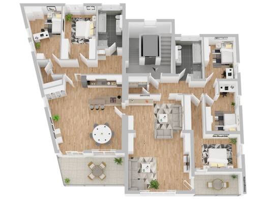 Wohnung zum Kauf provisionsfrei 7 Zimmer 212,8 m² 1. Geschoss Zirndorf 90513