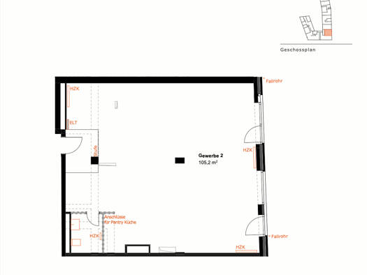 Verkaufsfläche zum Kauf - Erstbezug 460.000 € Rothenburgsort Hamburg 20539