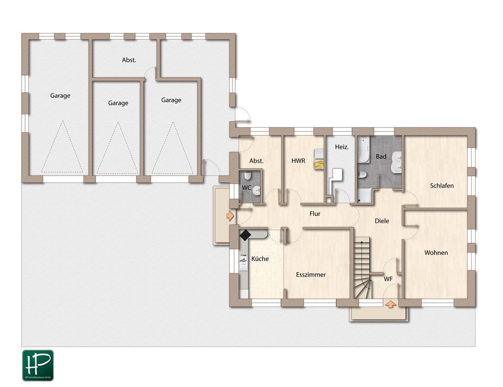 Einfamilienhaus zum Kauf 425.000 € 7 Zimmer 240 m²<br/>Wohnfläche 3.775 m²<br/>Grundstück Berumbur 26524