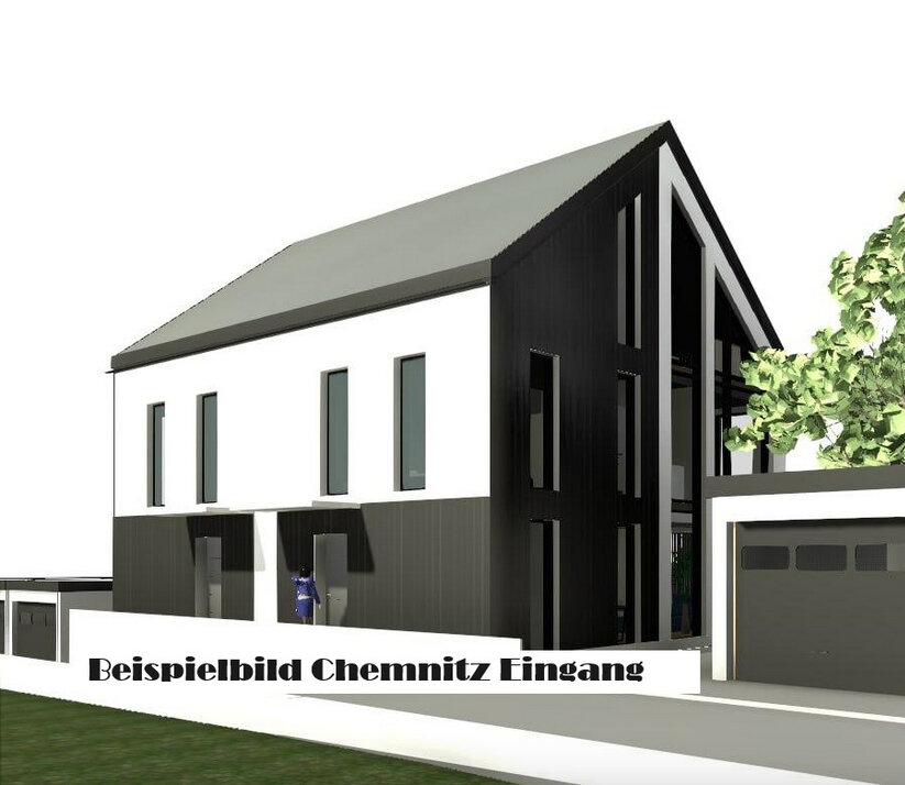 Doppelhaushälfte zum Kauf 427.510 € 5 Zimmer 110 m²<br/>Wohnfläche 328 m²<br/>Grundstück Louis-Otto-Straße 28 Borna-Heinersdorf 131 Chemnitz / Borna-Heinersdorf 09114