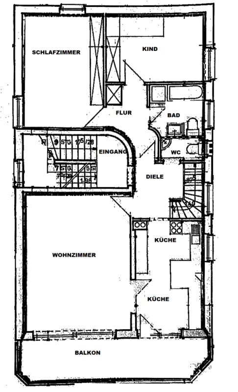 Wohnung zum Kauf 330.000 € 3 Zimmer 101,1 m²<br/>Wohnfläche Sonnenredder 19 Tonndorf Hamburg 22045