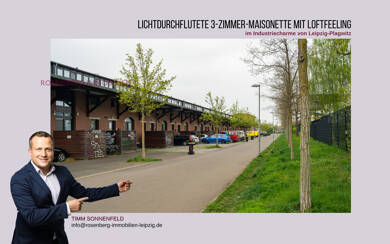 Maisonette zum Kauf 449.900 € 3 Zimmer 113 m² EG Röckener Straße 32 WE19 Plagwitz Leipzig / Plagwitz 04229