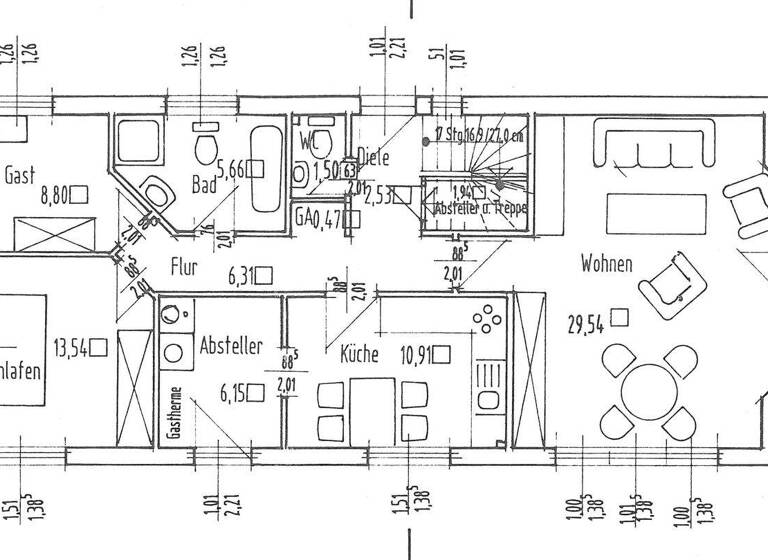 Einfamilienhaus zum Kauf 450.000 € 3 Zimmer 100 m² 795 m² Grundstück frei ab sofort Brockesweg 30 Cuxhaven 27474