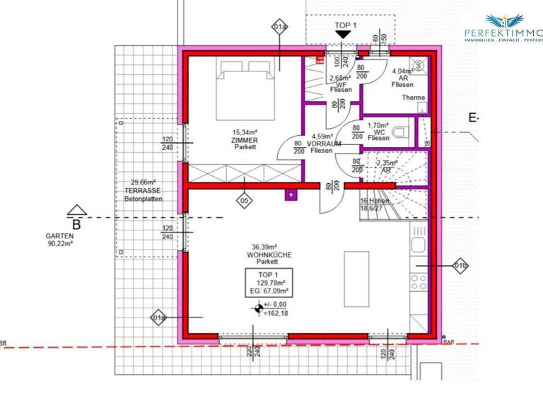 Einfamilienhaus zum Kauf 525.000 € 129,8 m² Flugfeld-Straße 35 Strasshof an der Nordbahn 2231