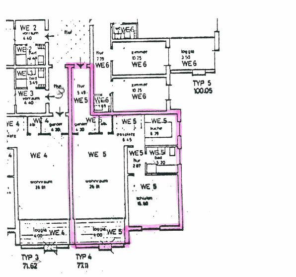 Wohnung zum Kauf 179.000 € 2 Zimmer 77,1 m²<br/>Wohnfläche 3.<br/>Geschoss Bad Rothenfelde Bad Rothenfelde 49214