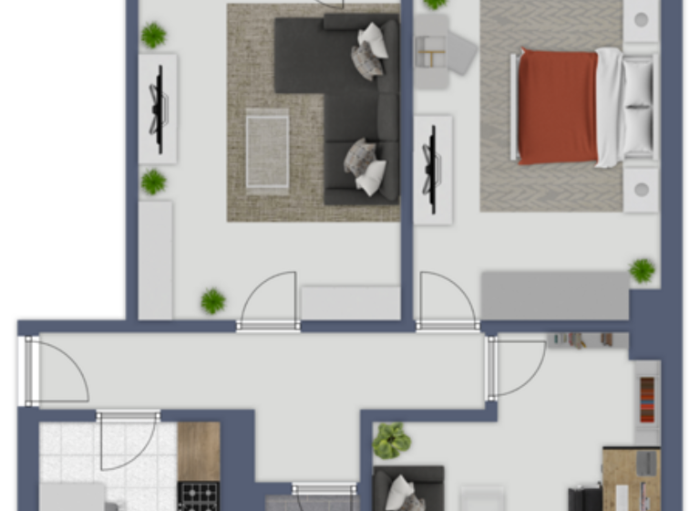 Wohnung zur Miete 589 € 3 Zimmer 62,8 m²<br/>Wohnfläche 2.<br/>Geschoss Liegnitzer Straße 18 Mastbrook Rendsburg 24768