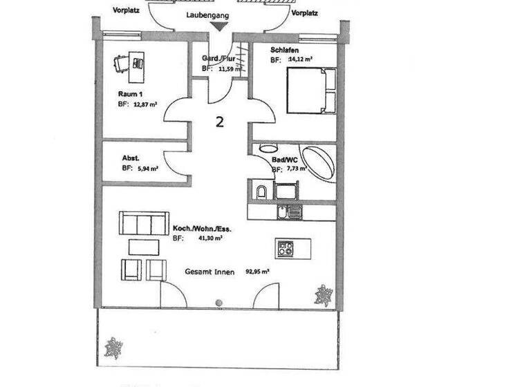 Wohnung zum Kauf 395.000 € 3,5 Zimmer 108 m² 1. Geschoss Deggingen 73326