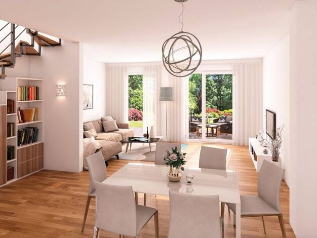 Mehrfamilienhaus zum Kauf - Neubau 501.900 € 5 Zimmer 130 m² 353,8 m² Grundstück Marktheidenfeld Marktheidenfeld 97828