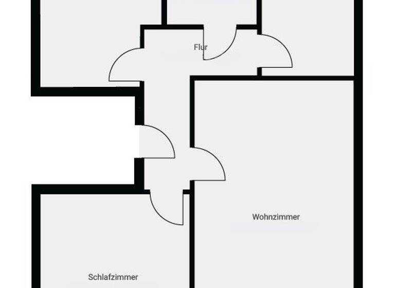 Wohnung zur Miete 666 € 3 Zimmer 74 m² EG Siedlerstraße 2 Neukirchen Borna 04552